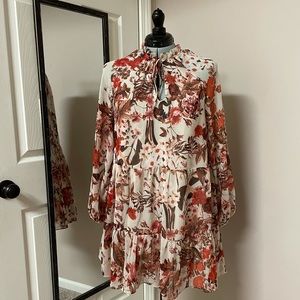 Floral H&M MIDI dress